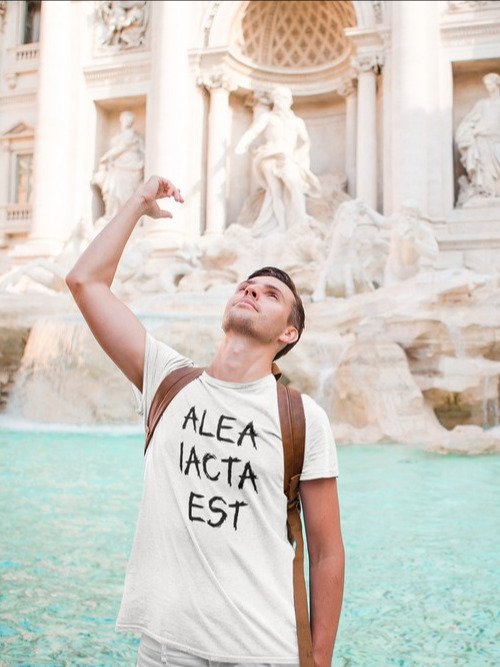 Alea iacta est TShirt product image (2)
