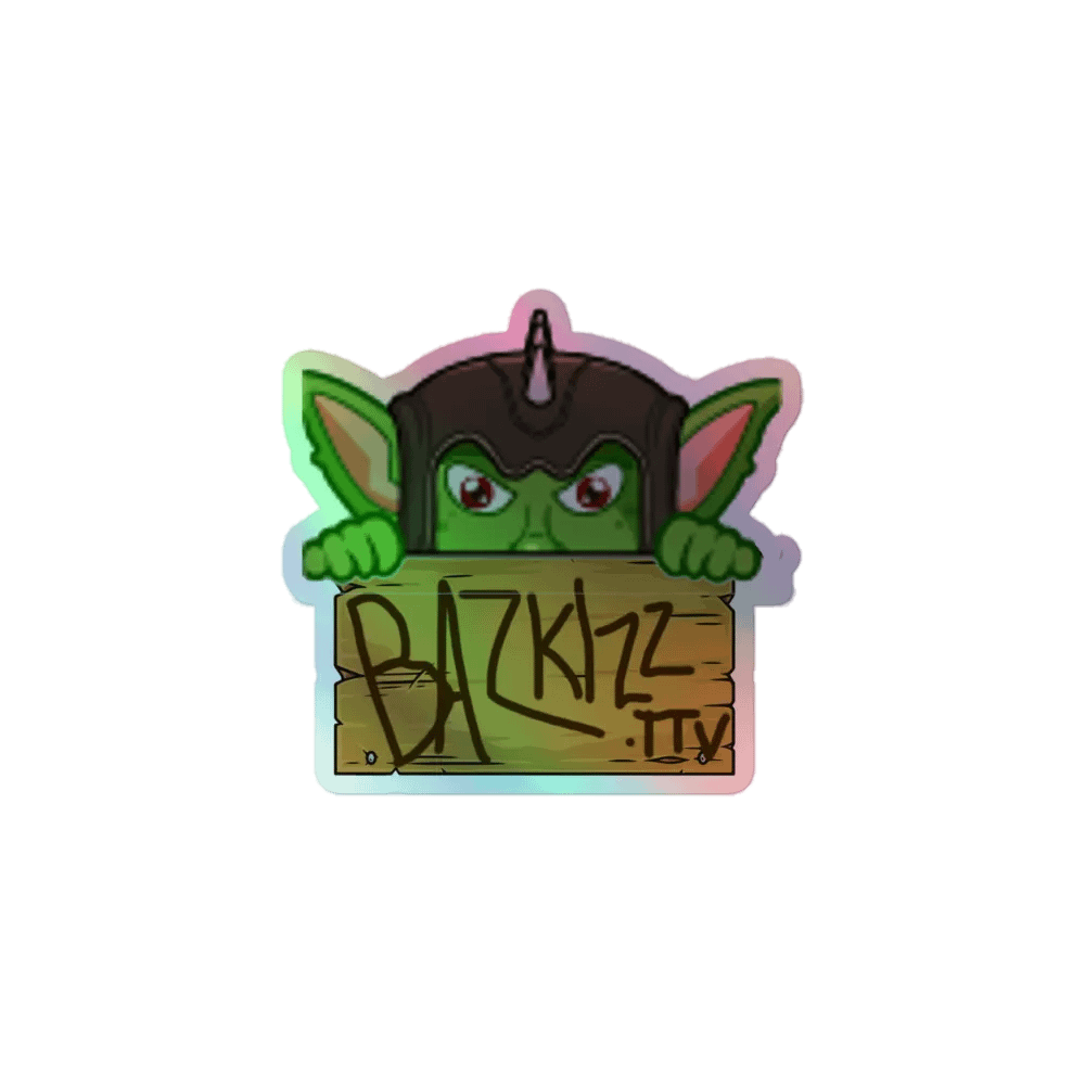 Sign Holographic Sticker product image (1)