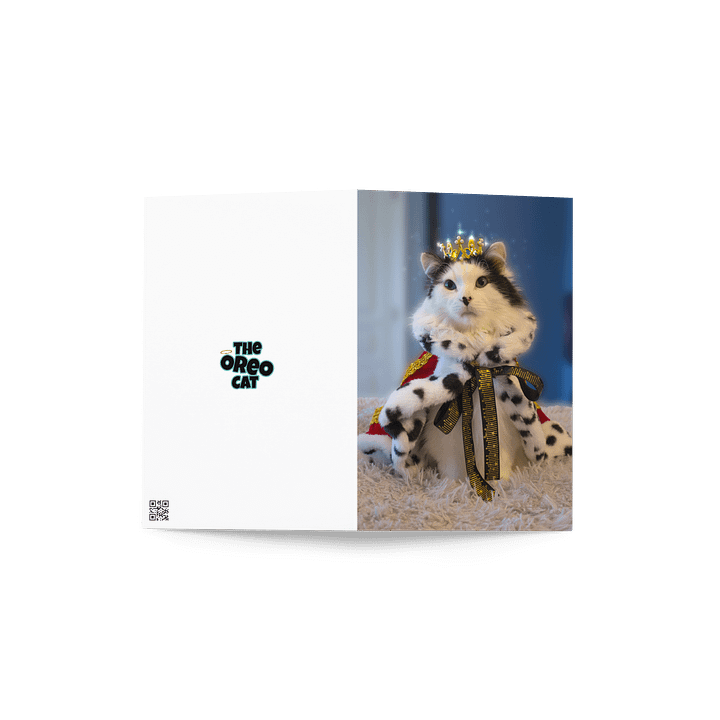 King Oreo Greeting Card product image (2)
