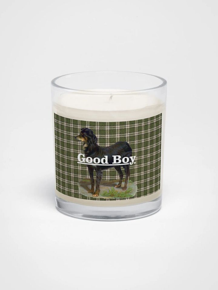 Good Boy Green Plaid Candle product image (1)