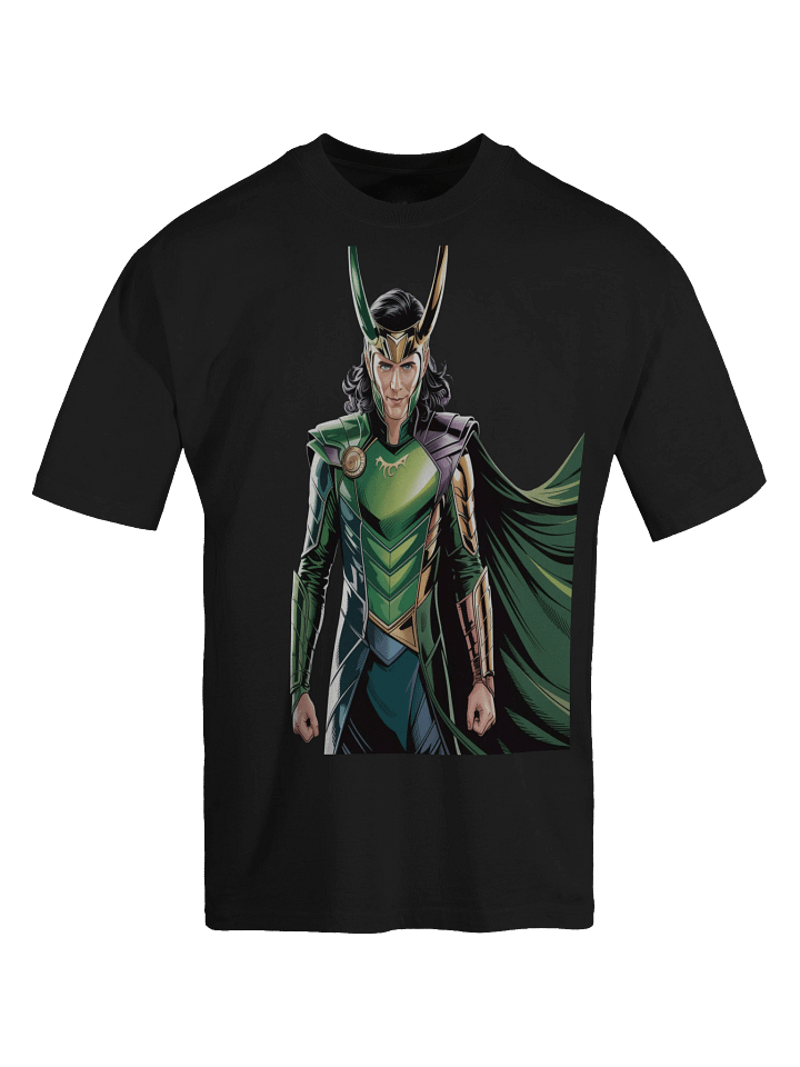 Loki Deceiver's Dominion Oversized Faded T-Shirt product image (1)