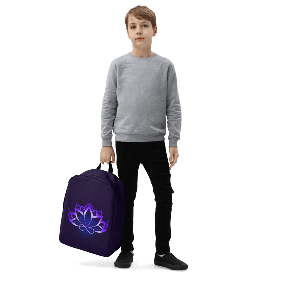 Flexxfinity Lotus Minimalist Backpack Dark product image (6)