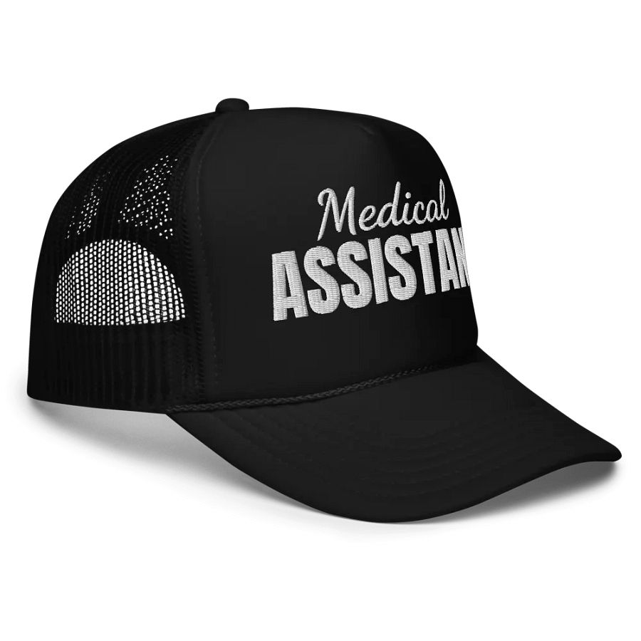 Medical Assistant - Embroidered Trucker Cap Hat product image (3)