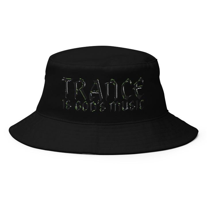 TRANCE IS GOD'S MUSIC BUCKET HAT product image (1)