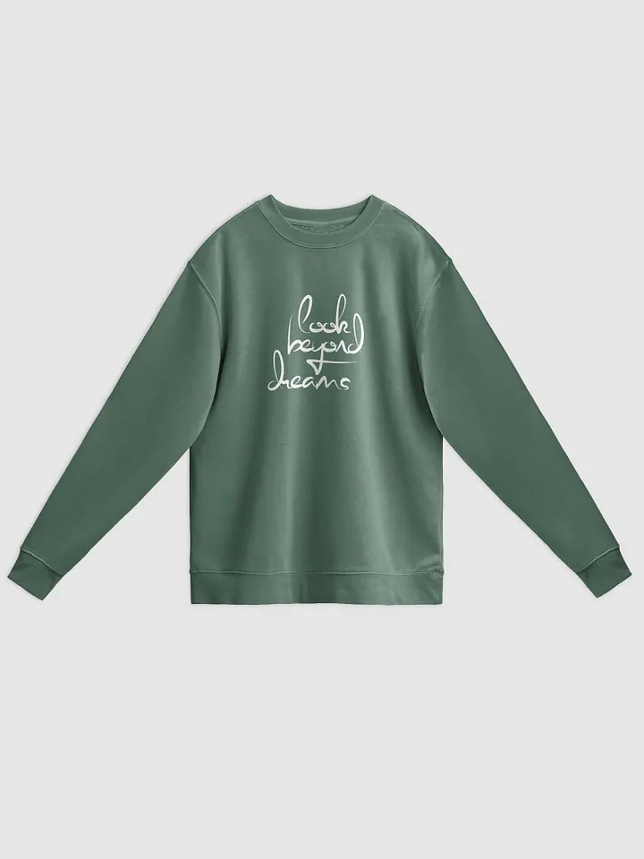 Look Beyond Dreams | Independent Trading Co. Unisex Midweight Pigment Dyed Sweatshirt product image (2)