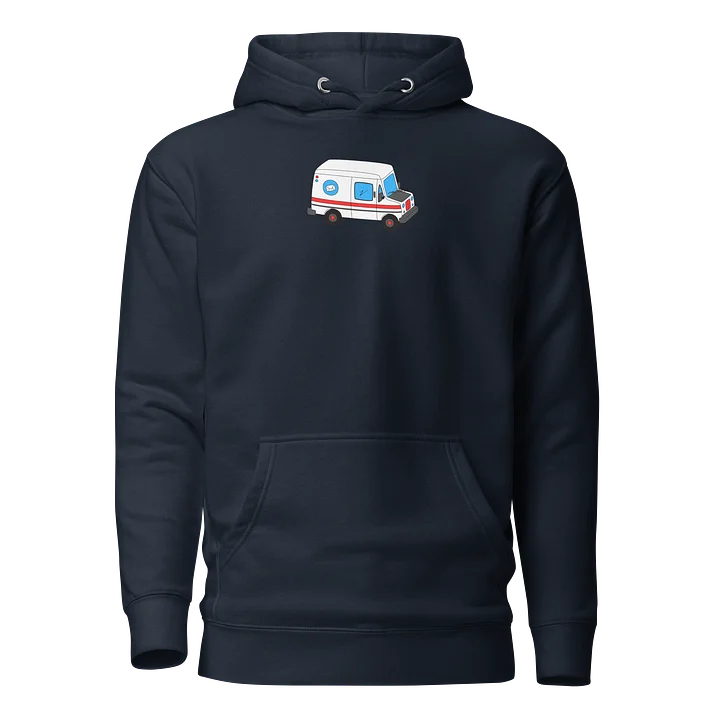 The LLV Logo Hoodie (Navy) product image (1)