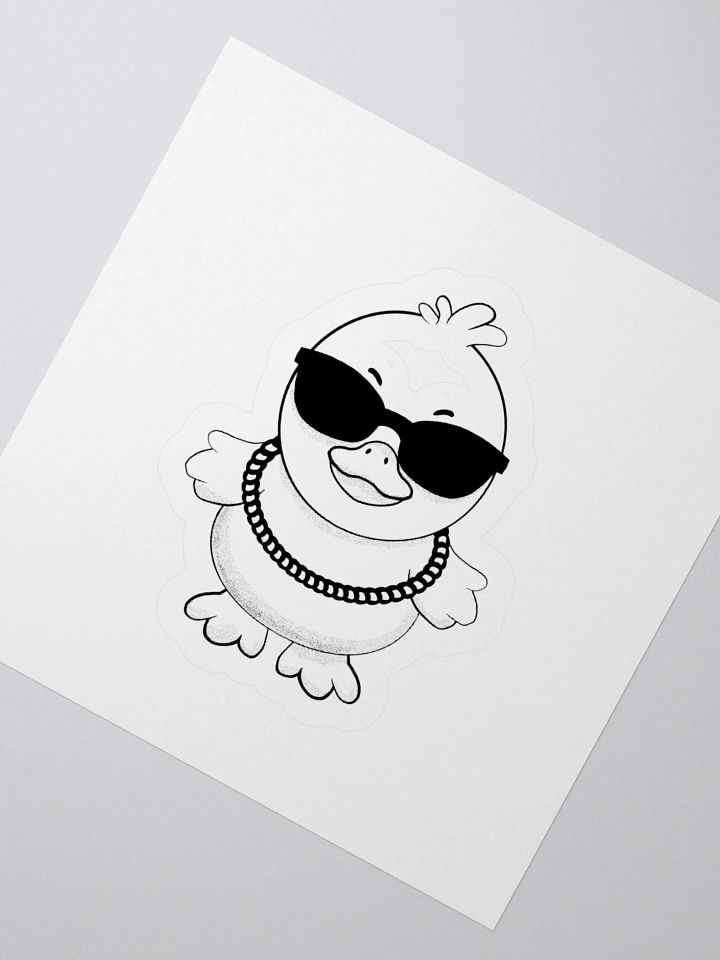 Too Cool For the Pond Kiss Cut Stickers product image (5)