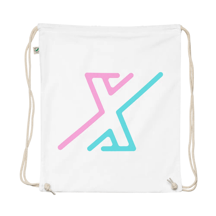 Pink&Teal Drawstring bag product image (1)
