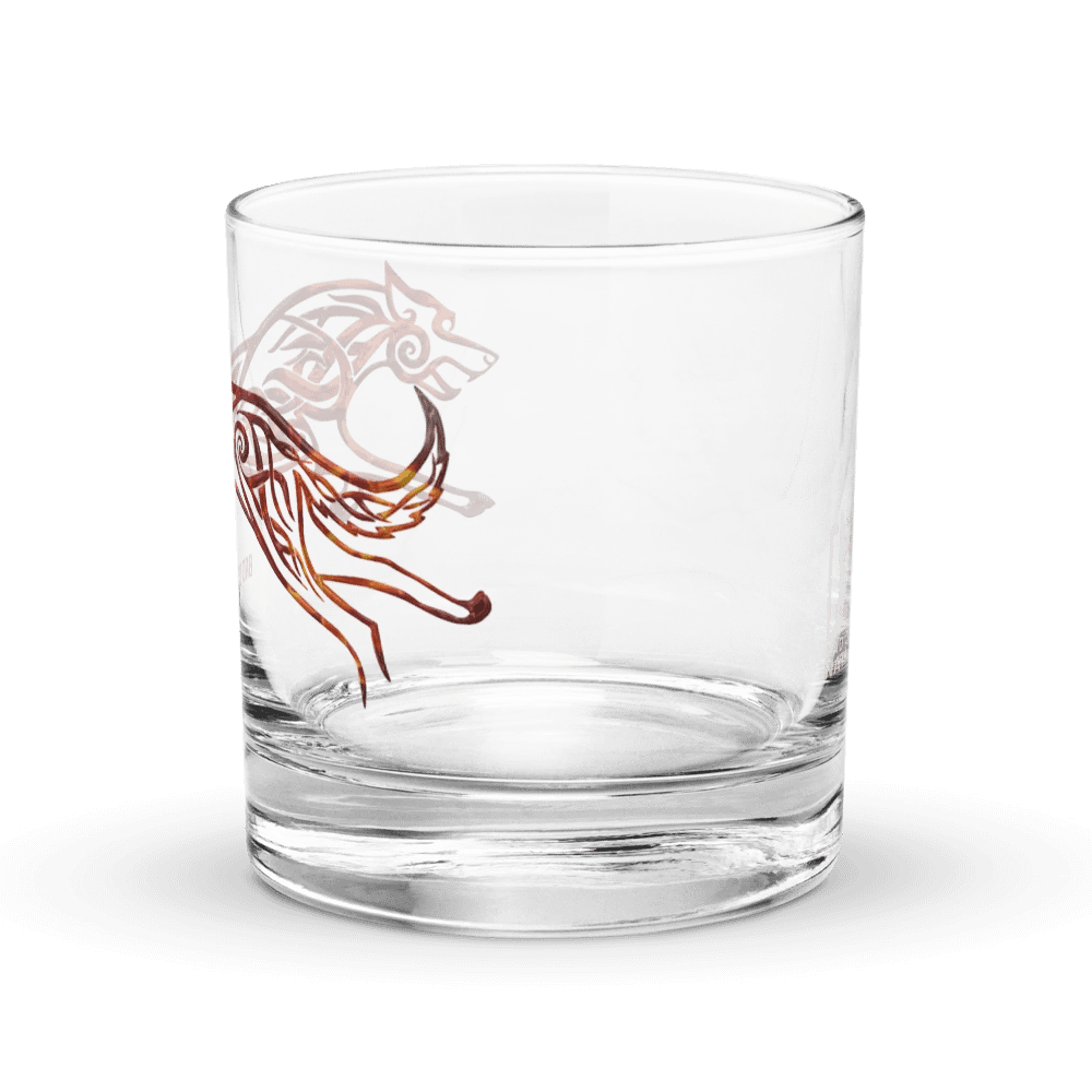 Fire Malinois - Whiskey Rocks Glass product image (2)