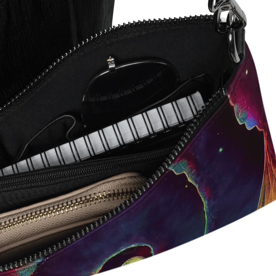 faux leather Cosmic Dream All-Over Crossbody Bag product image (6)