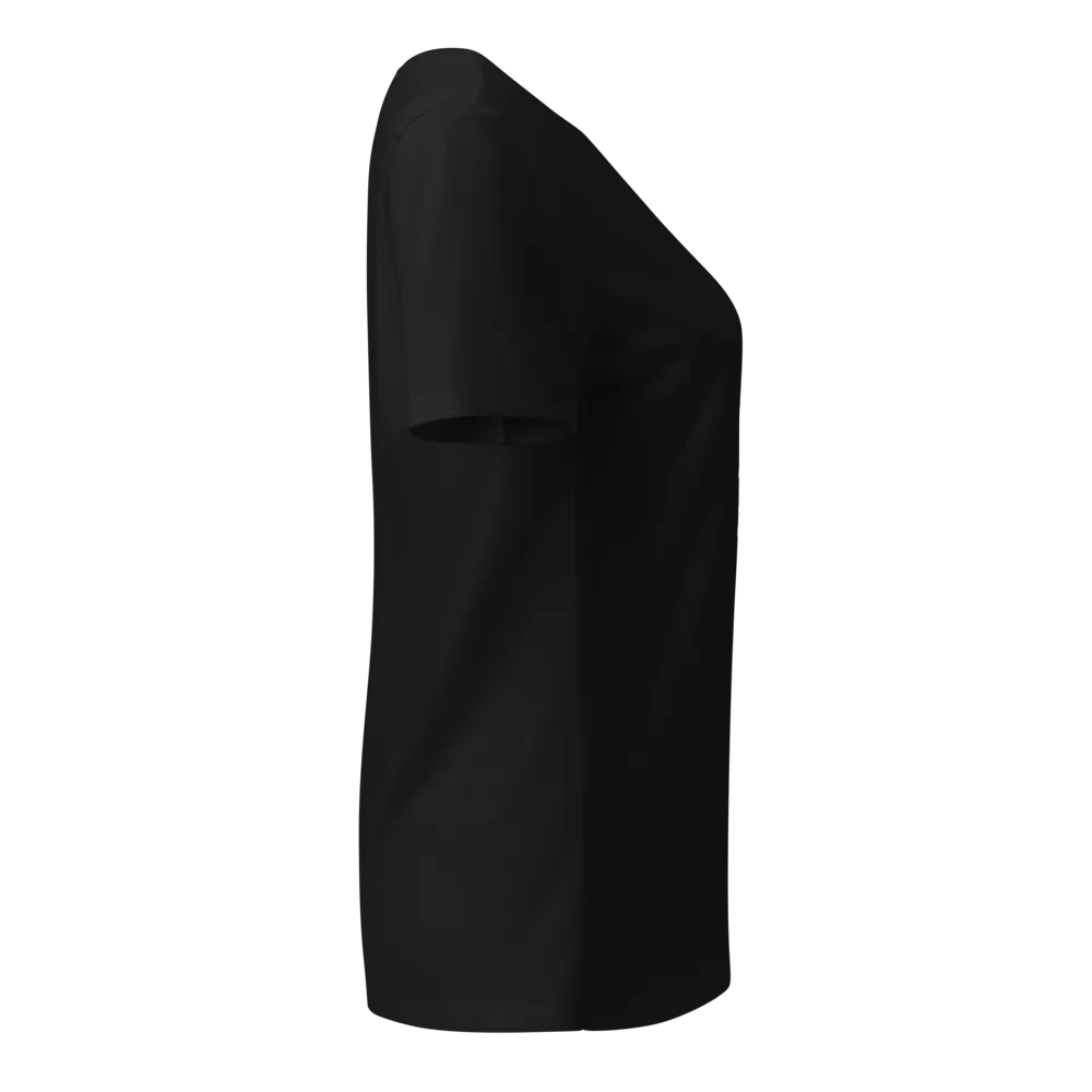 Chic Cursive Hi Women's V-Neck Tee product image (3)