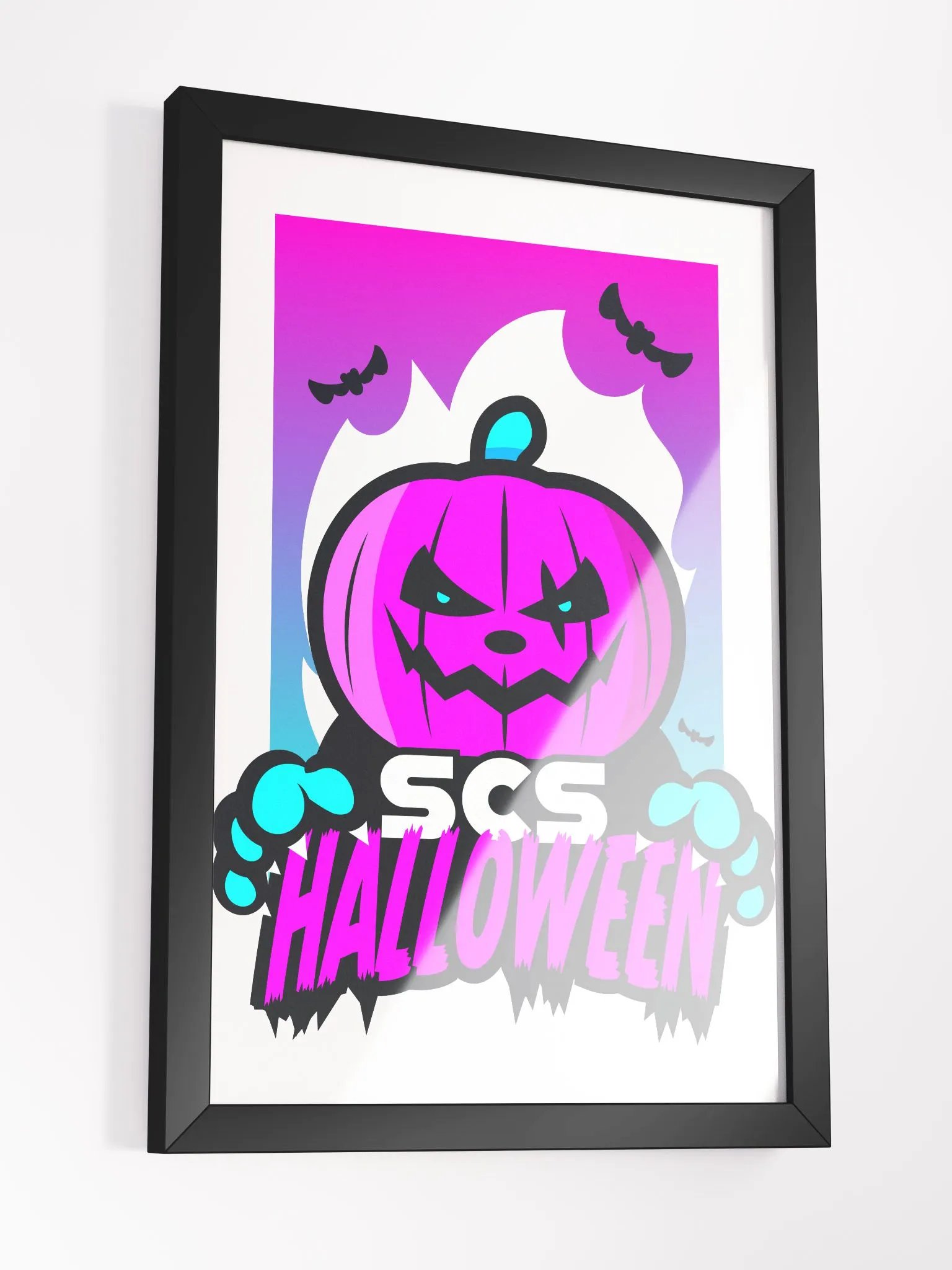 SCS HALLOWEEN POSTER WITH FRAME product image (16)