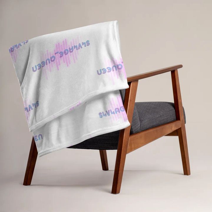 Neon Savage Throw Blanket product image (2)