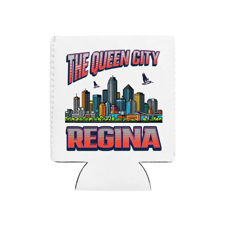 Regina The Queen City Skyline Coozie product image (1)