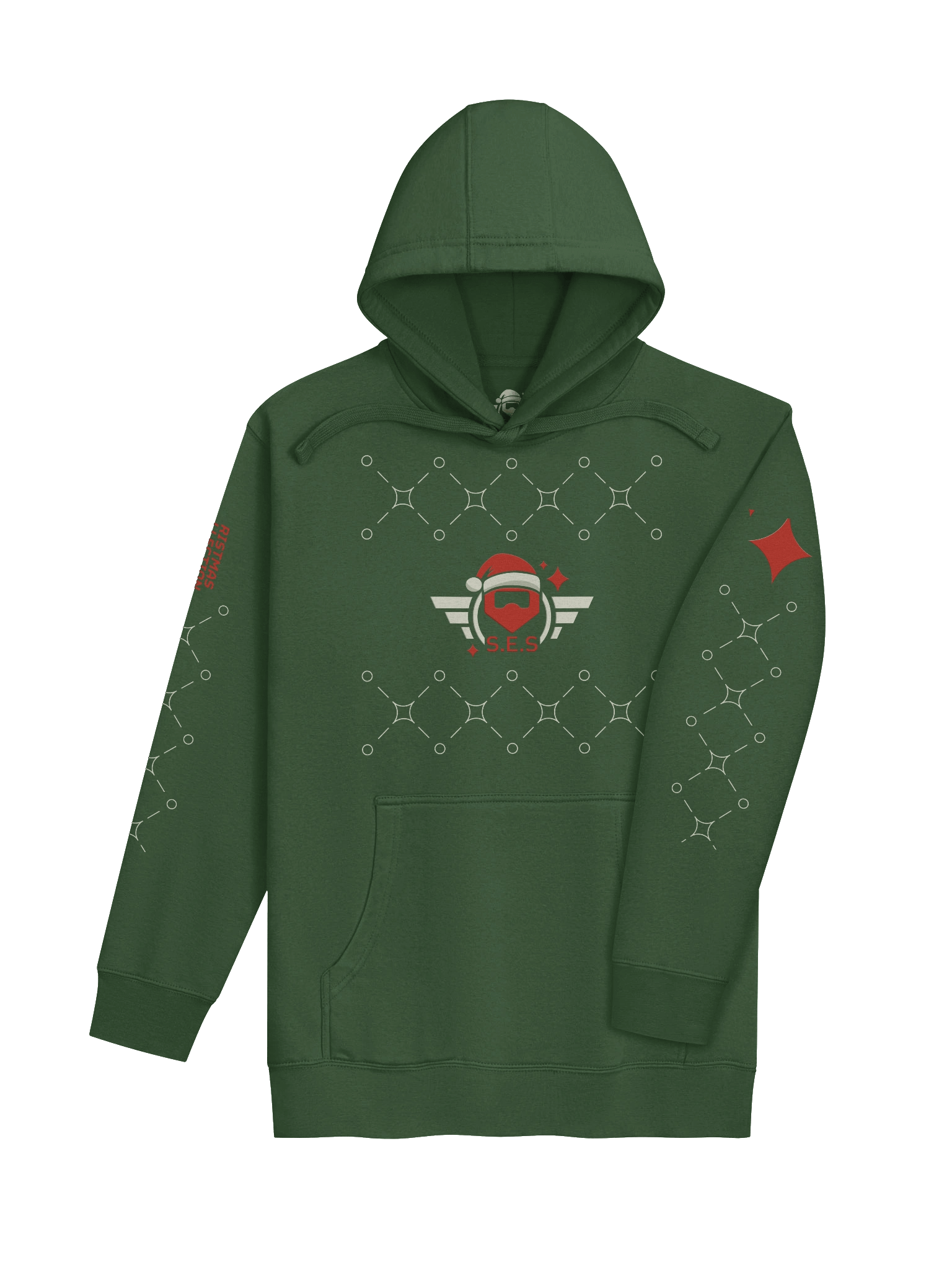 S.E.S Christmas 2025 - Green Hoodie product image (4)