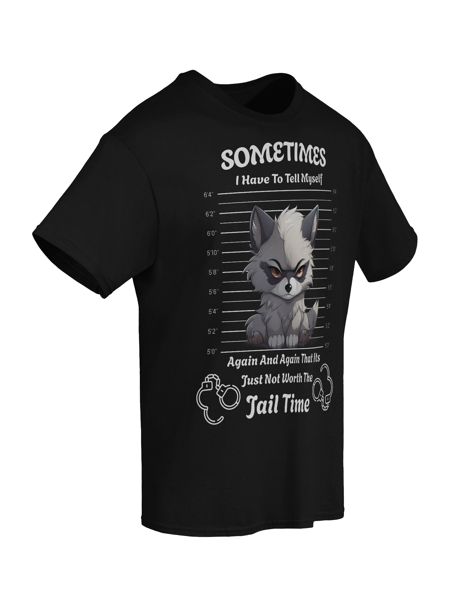 Jail Time Shirt-Black product image (3)