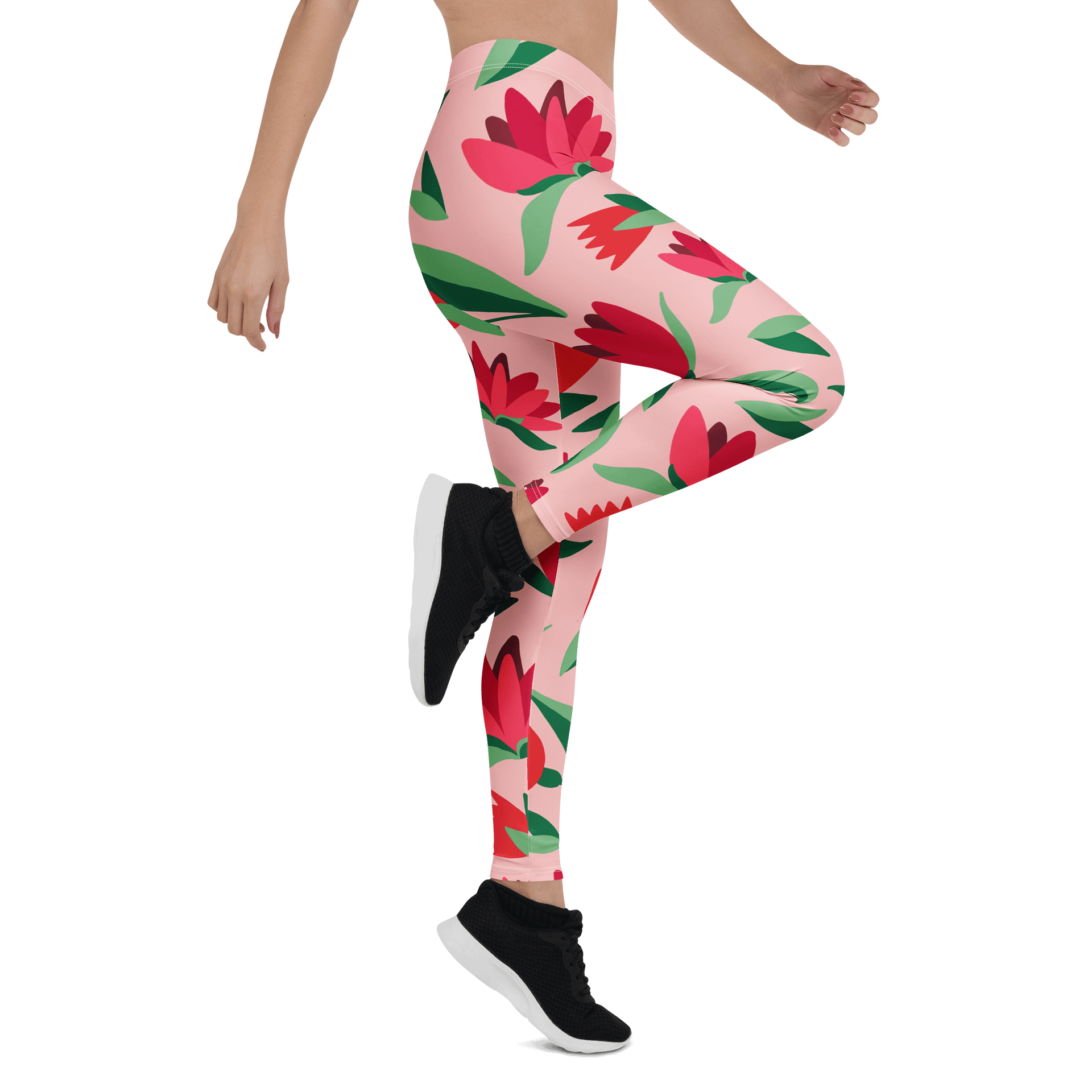 Cosmic Rose All-Over Print Leggings product image (7)
