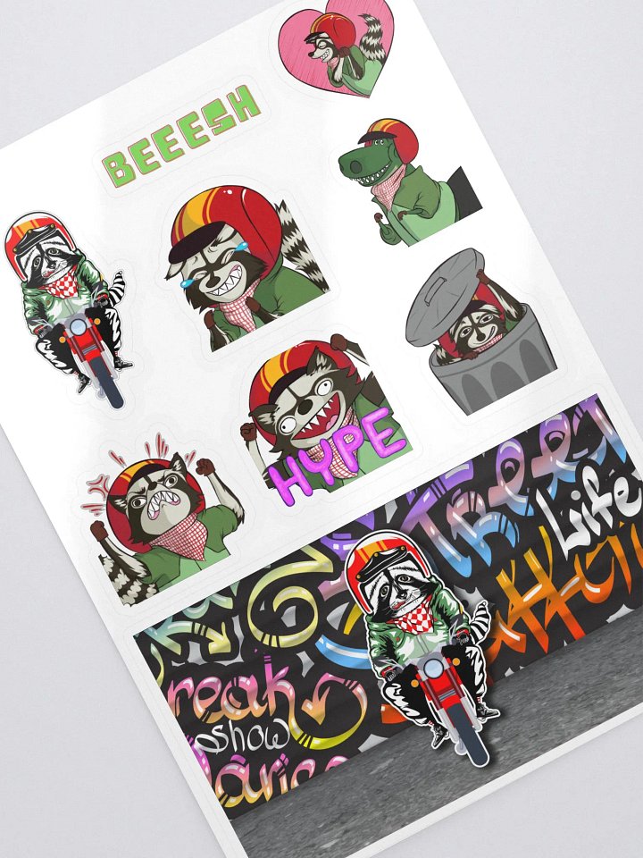 TrashTeamGaming Sticker Collection product image (2)