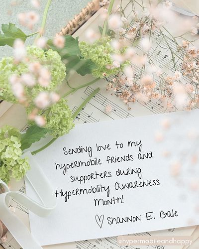 I am so grateful for all of my hypermobile friends online. I hope you’re having a wonderful day! 

I wish you comfort, streng...