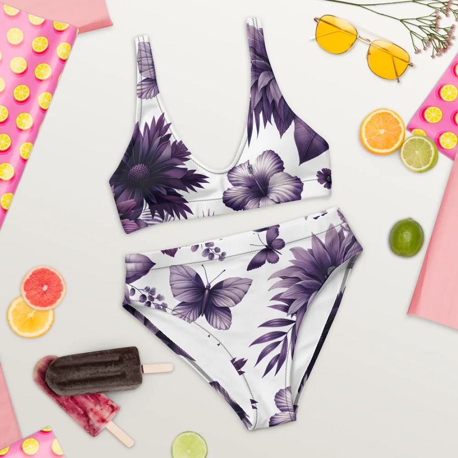 Purple Hibiscus Dream Bikini product image (10)