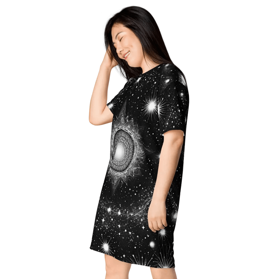 Celestial Symmetry T-Shirt Dress product image (4)