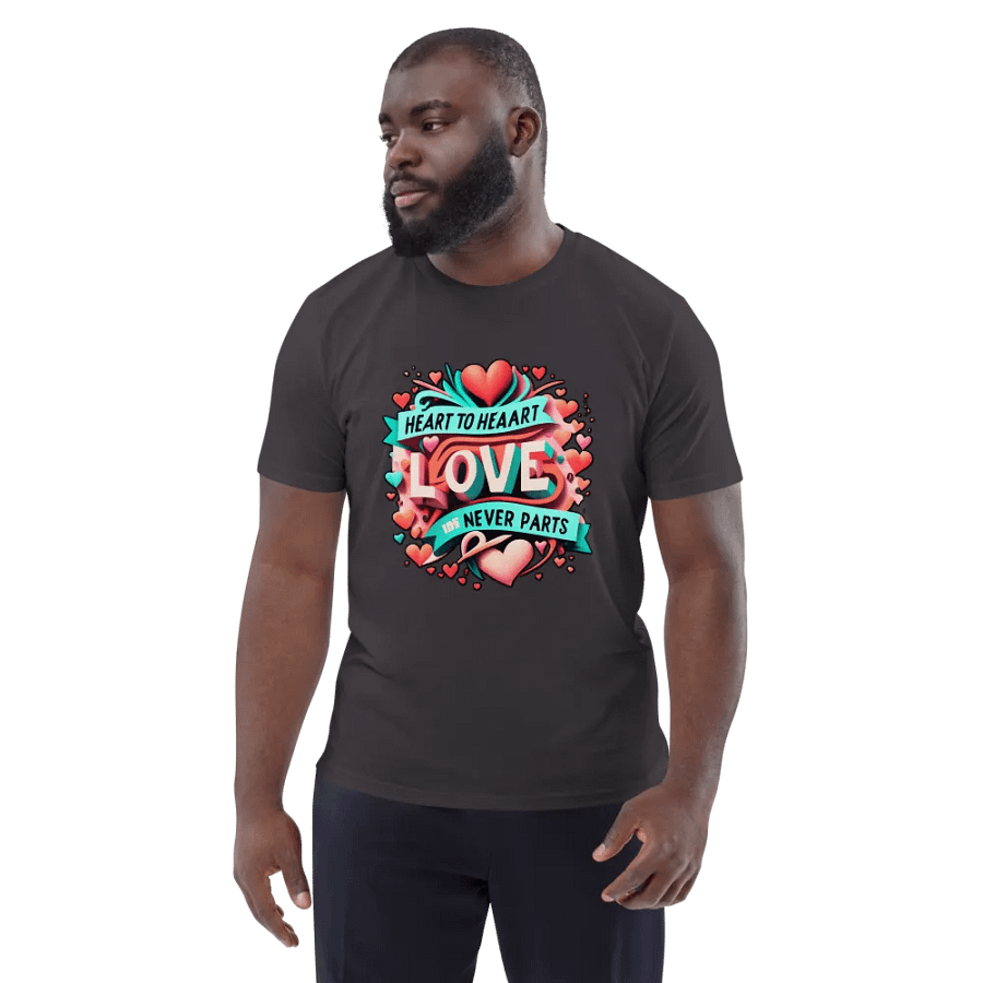 Heart to Heart, love never parts T-shirt product image (4)