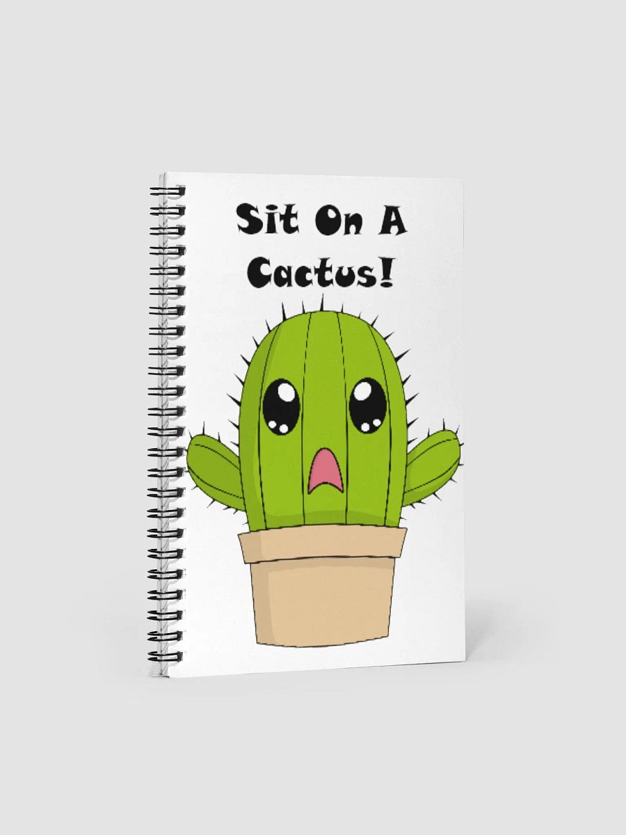 Sit on a cactus notebook product image (1)
