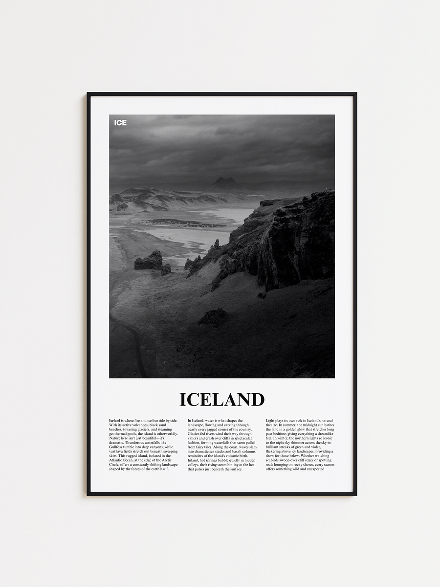 Iceland 04 Newspaper Poster product image (1)