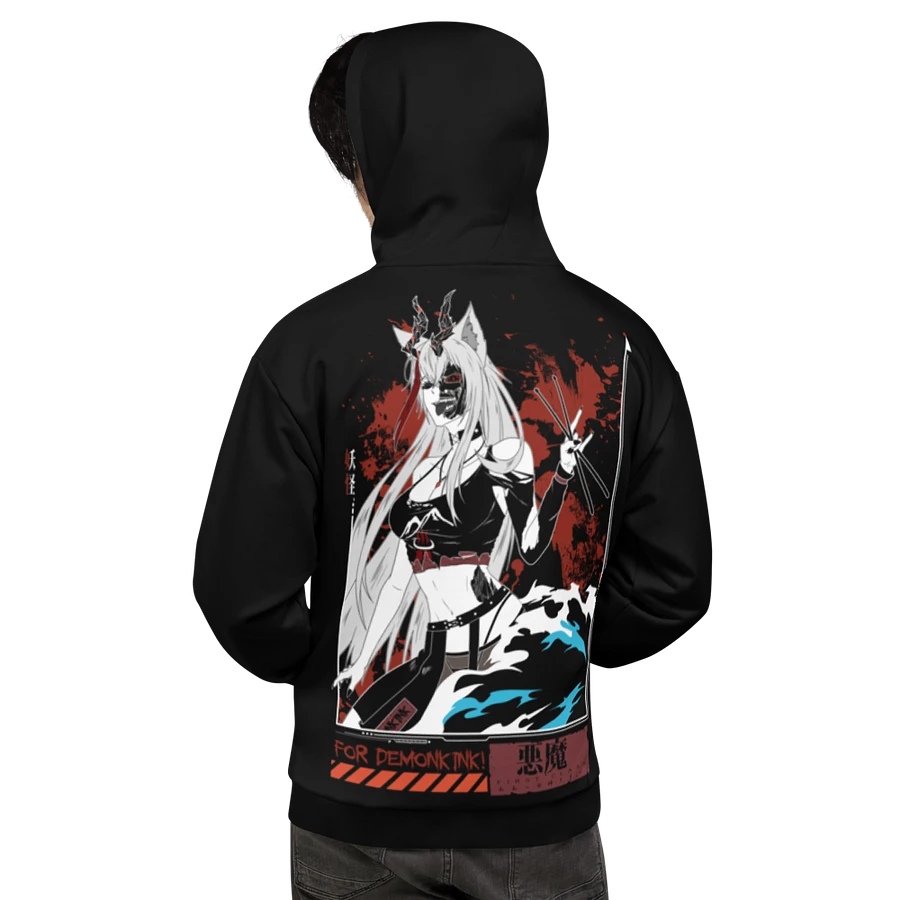 【VIXWYTCH】Retro Cyborg Attack Oversized Print Hoodie product image (1)