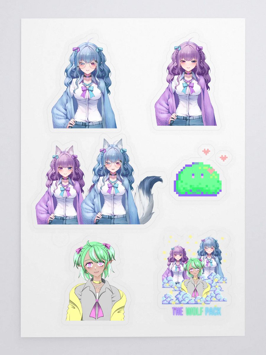 The Wolf Pack Sisters Stickers v.2 product image (3)