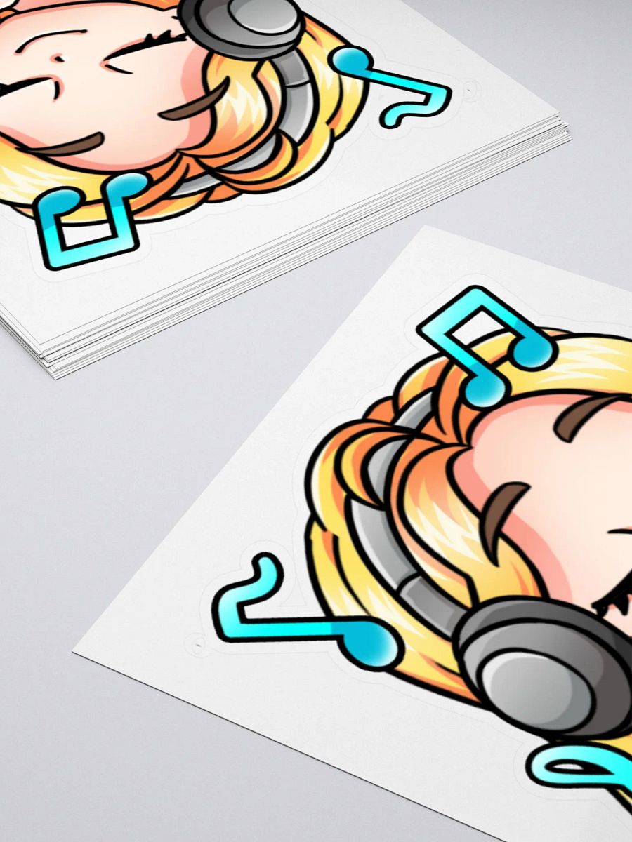 Melissa Chill Emote Sticker product image (4)
