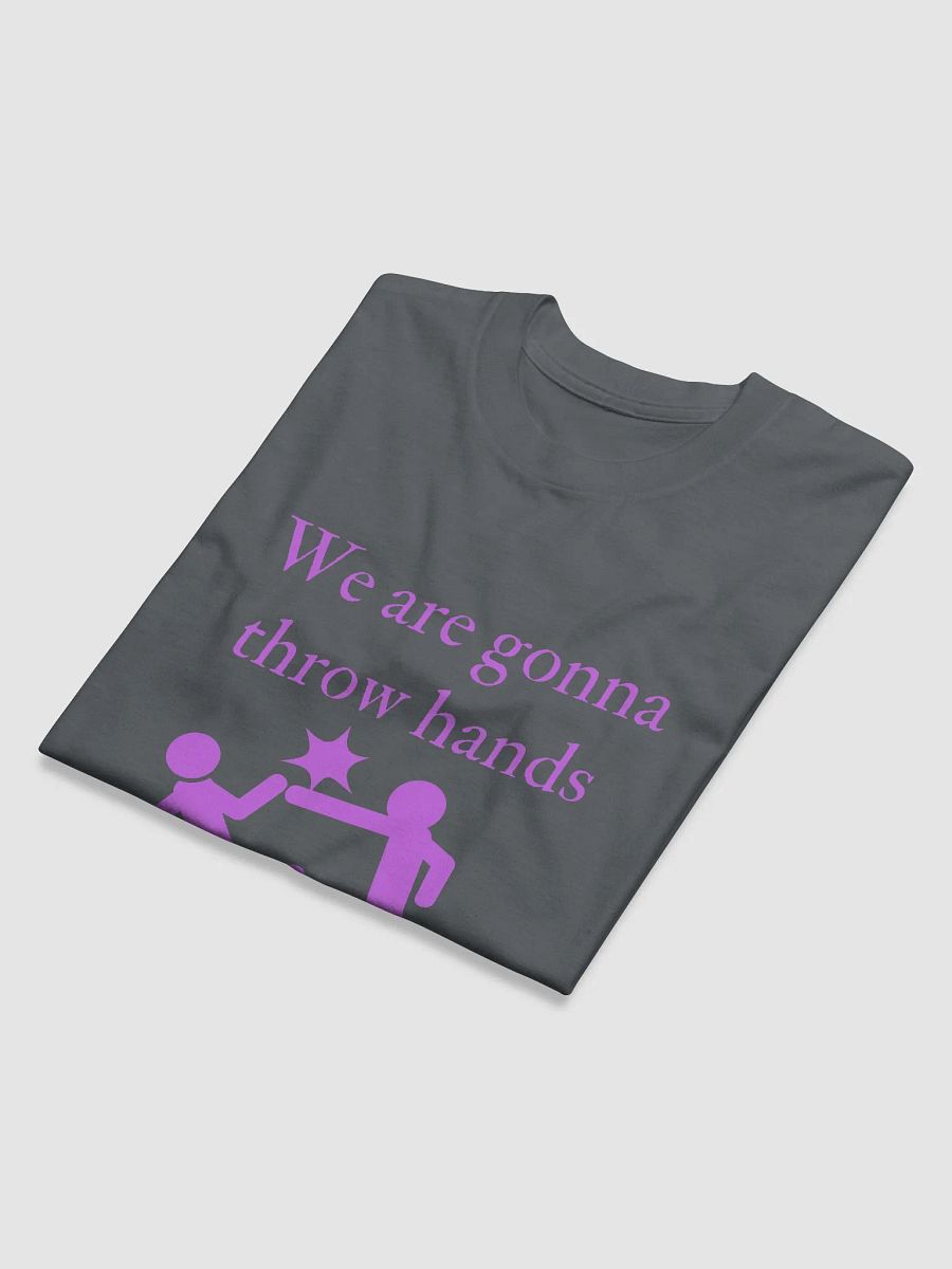 We are gonna throw hands Jersey Tee product image (25)