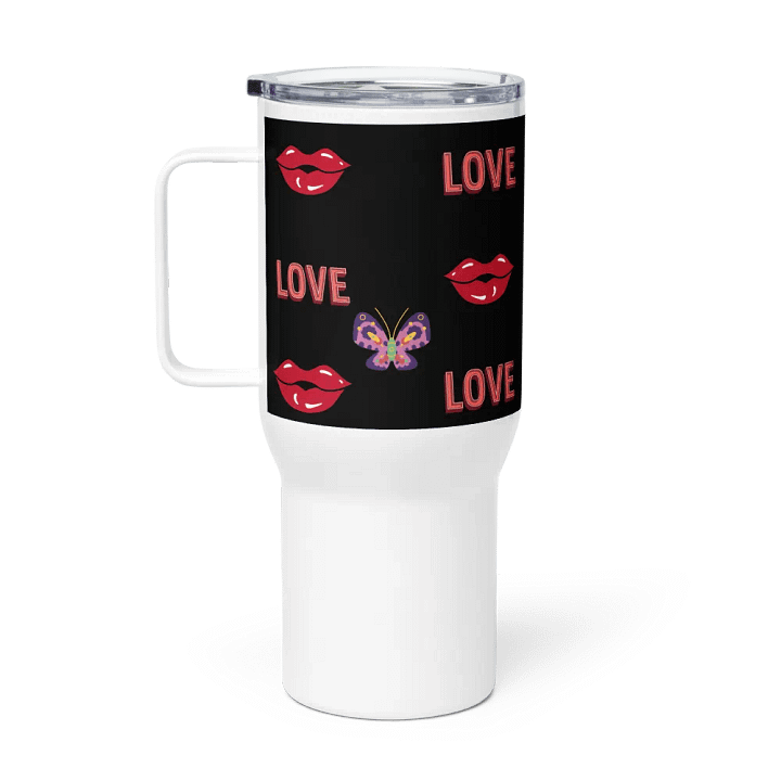 Love and Flutter Travel Mug product image (1)
