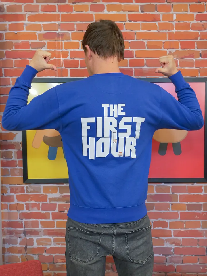 The First Hour Sweatshirt (Printed) product image (2)