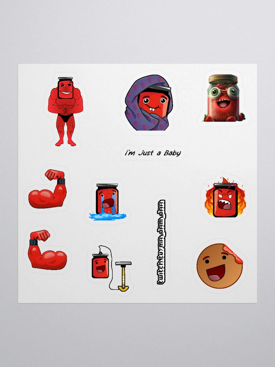 Assorted Jars Sticker Set #2 product image (2)