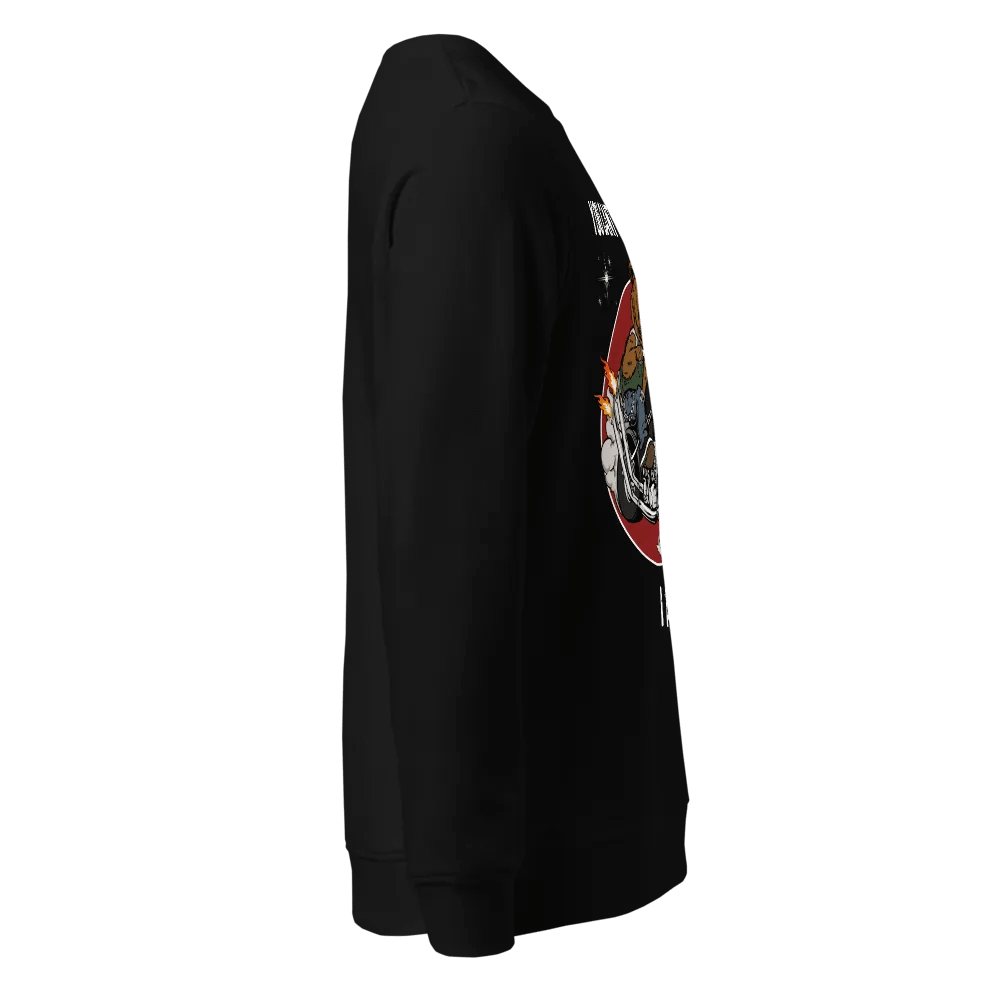 Ride in Style: Bear Motorcycle Unisex Sweatshirt product image (4)