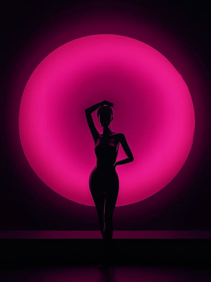 Radiant Silhouette Framed Poster product image (1)