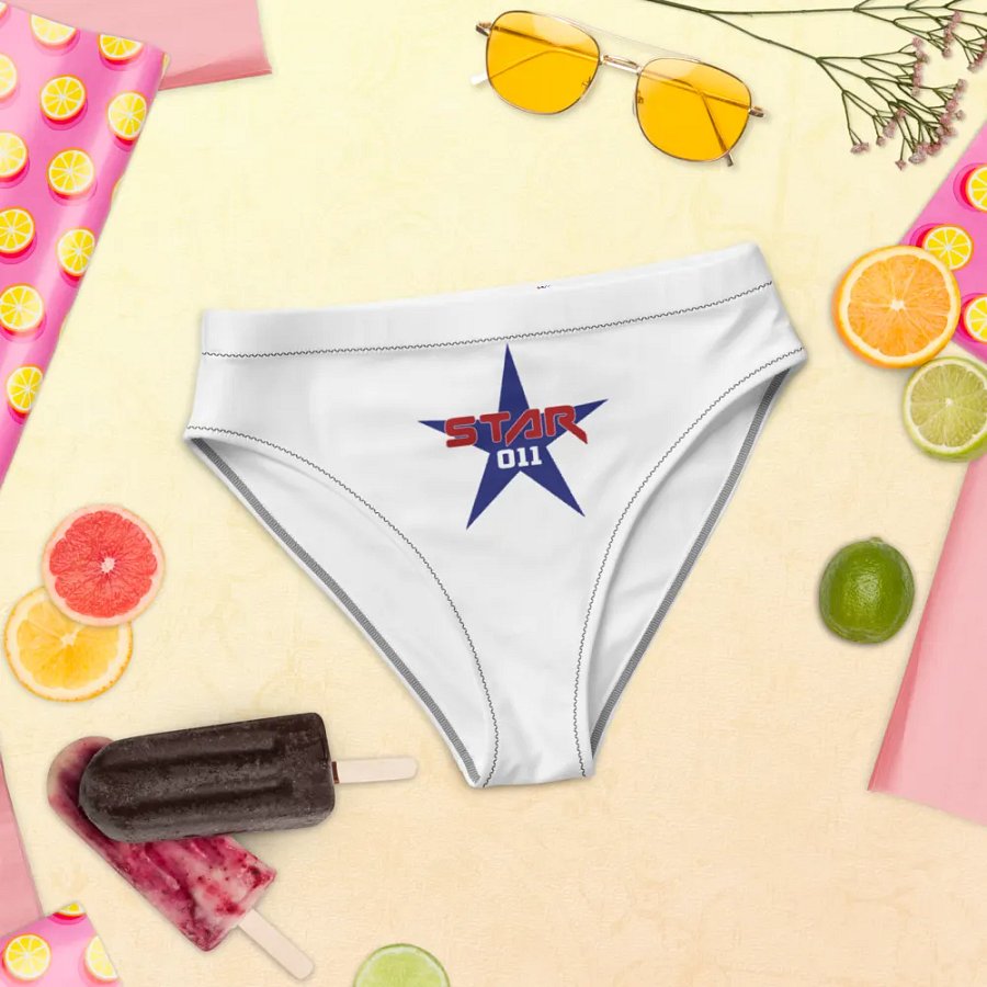 Star High Waisted Bikini bottom product image (10)