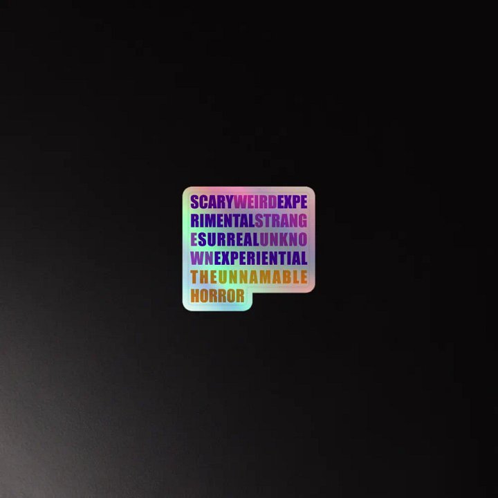 Genres (Holographic Sticker) product image (2)