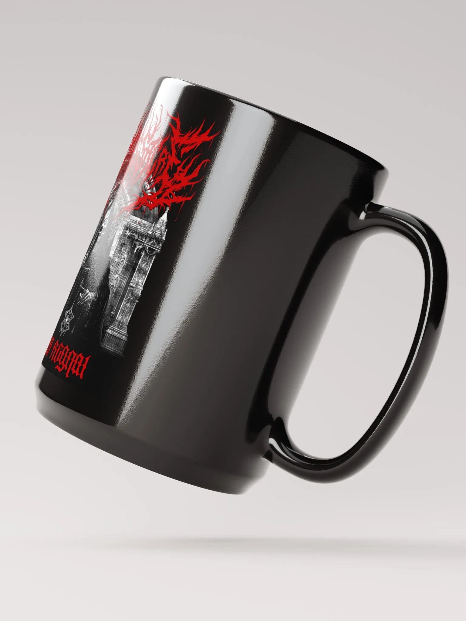Skeleton Priest Mug Red Logo product image (2)