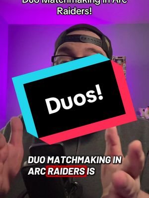 Duos prioritized matchmaking is here in Arc Raiders! #ArcRaiders #extractionshooter #arcraidersgame #gamingtiktok #gamingmemes 