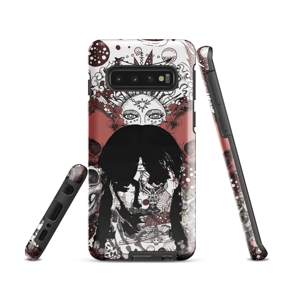 Goth style print tough Samsung phone case product image (1)