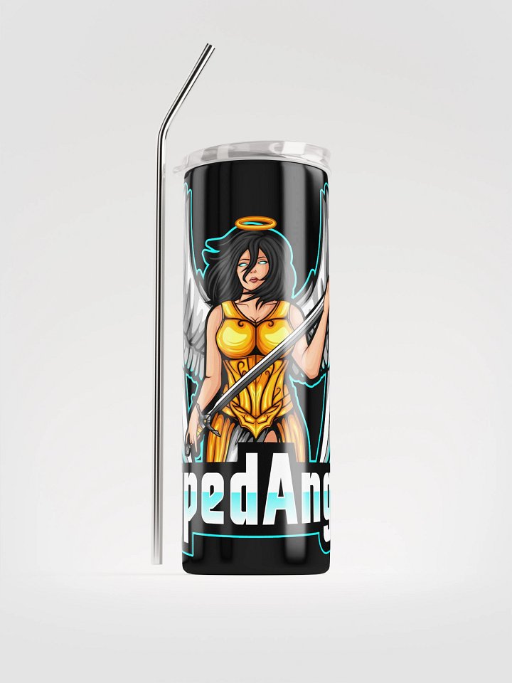 Eco-Friendly Stainless Steel Tumbler with Reusable Straw product image (1)