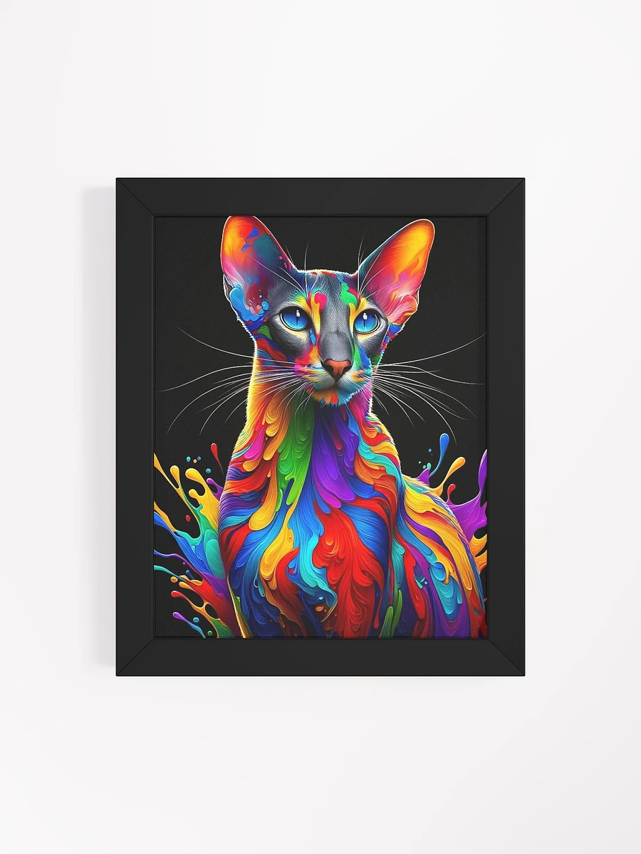 Framed High-Quality Matte Poster (in): Oriental Shorthair 2 product image (62)