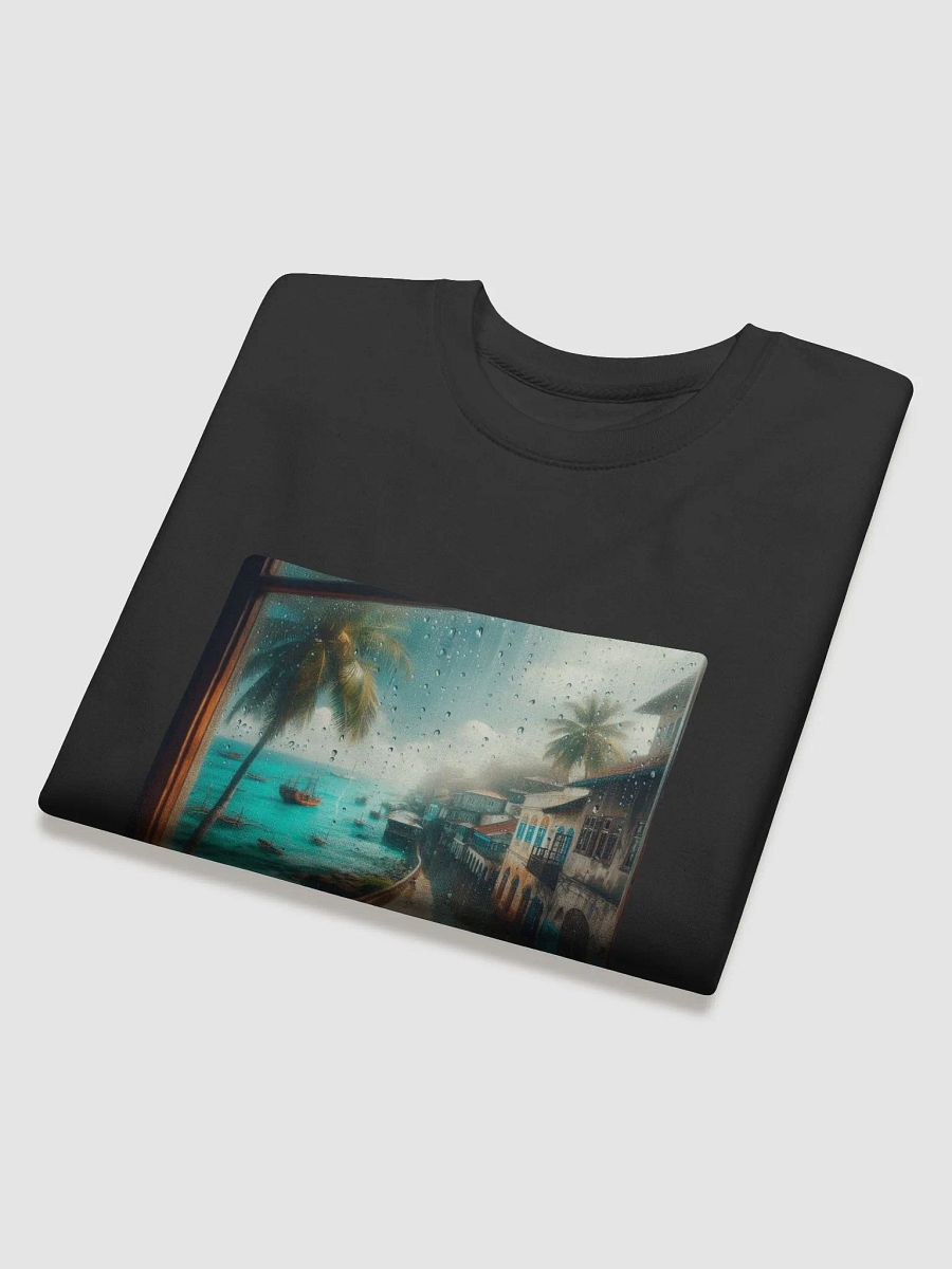 Tropical Raindrop View Sweatshirt | Ai Design product image (4)