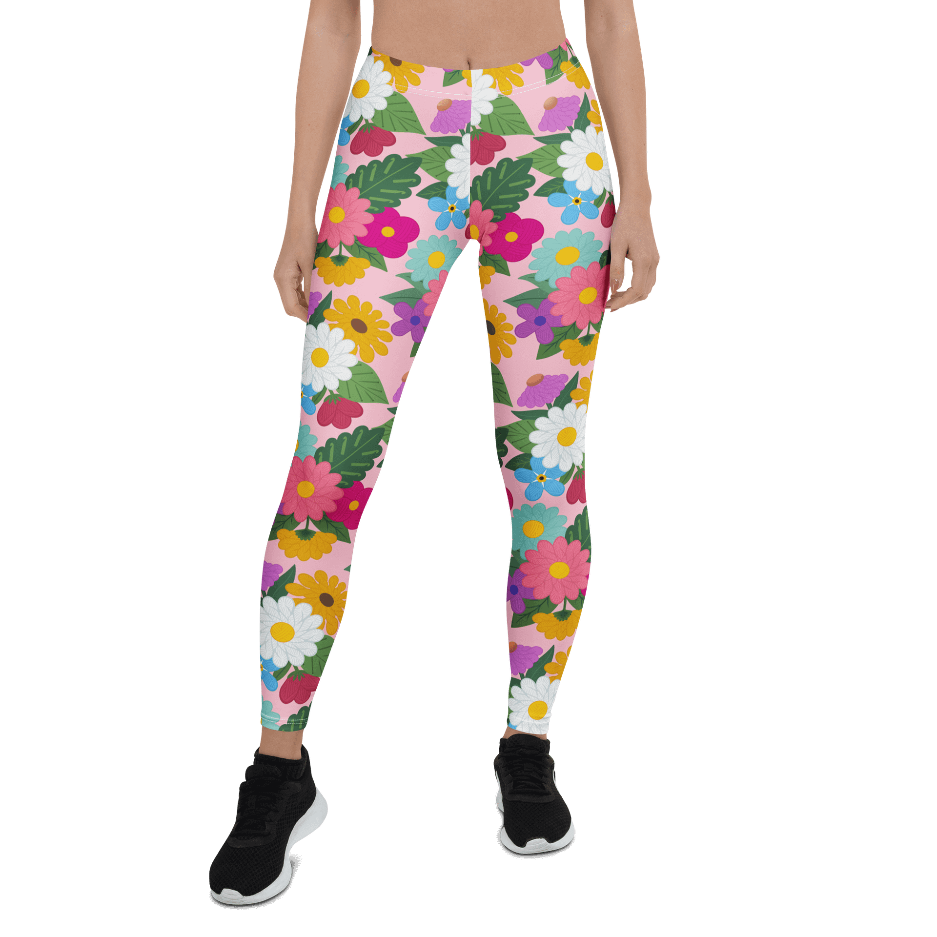 Floral Yarn Print Leggings product image (1)