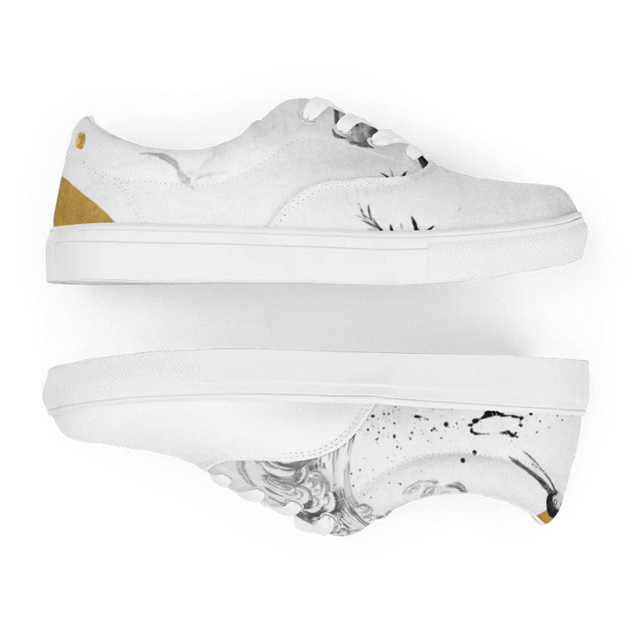Sunrise Crane Women's Canvas Shoes product image (11)