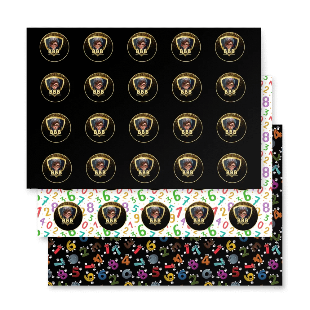 Brain Benders Banter Wrapping Paper product image (4)