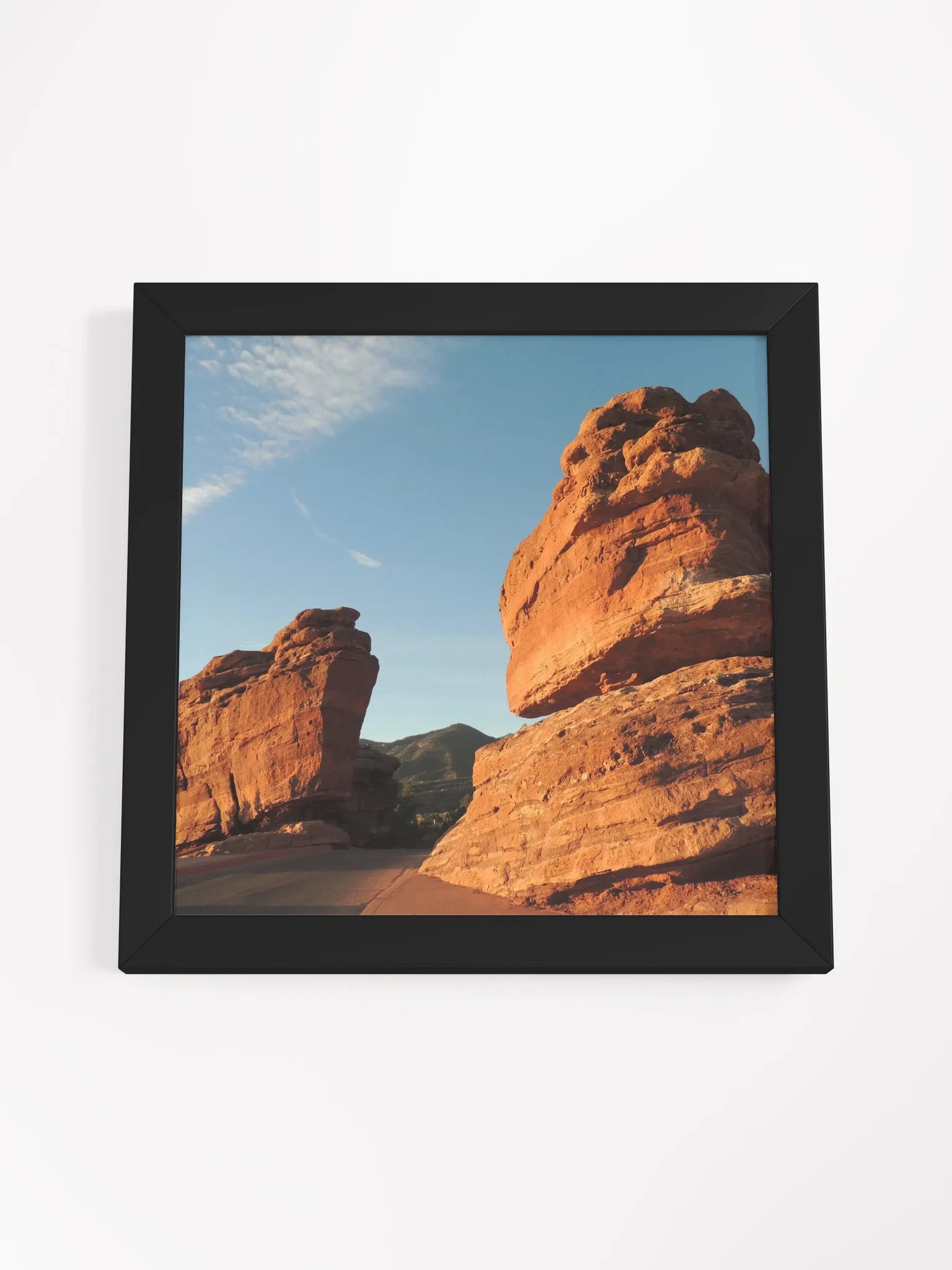 Balance Rock Framed Print product image (4)