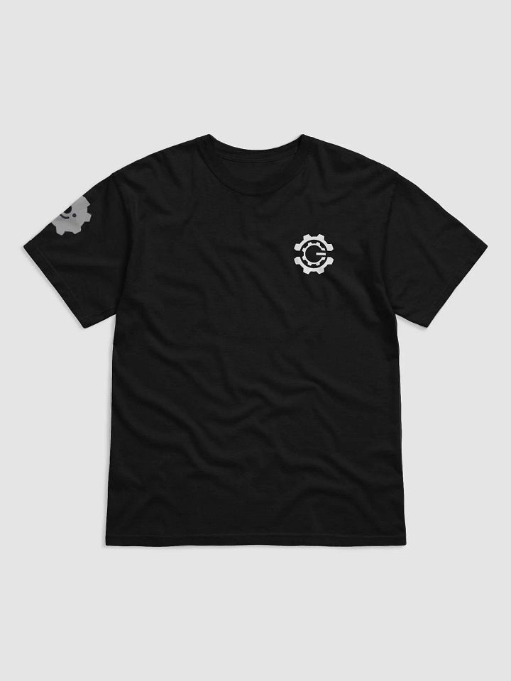 Black and White Small Gear Logo product image (1)